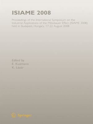 cover image of ISIAME 2008